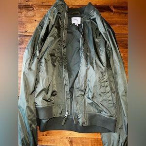 Old Navy bomber jacket. Water resistant.